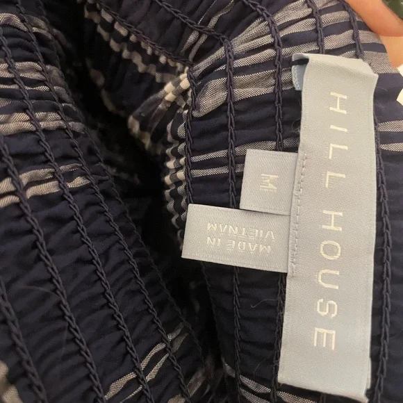 Hill House Blue and White Plaid Maxi Skirt - Picture 3 of 6